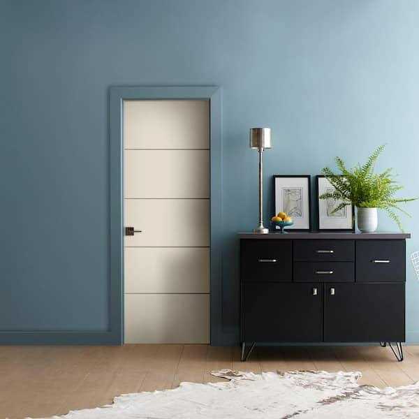 JELD-WEN 80 Solid Core Composite Single Prehung Interior Door - Cheap Fitting