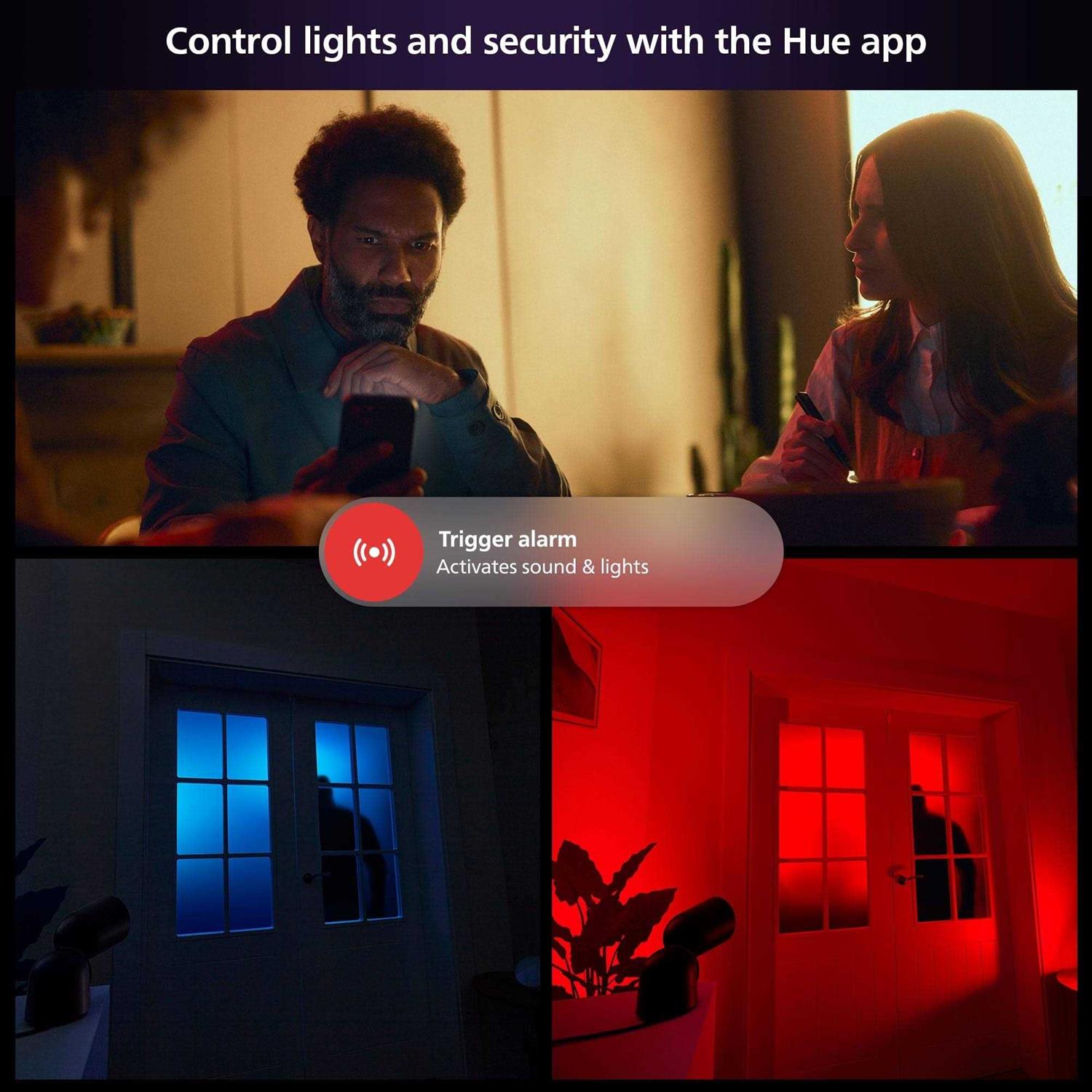 Philips Hue Secure starter kit with contact sensors - Cheap Fitting