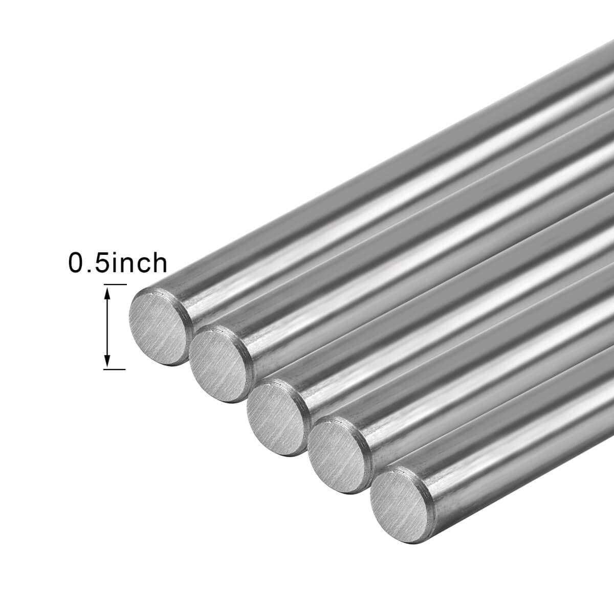 2 Pack 18 Inch Winding Rods for Torsion Springs, 0.5inch Diameter Steel Winding Bars for Adjusting or Replacing Garage Door Tension Springs - Cheap Fitting