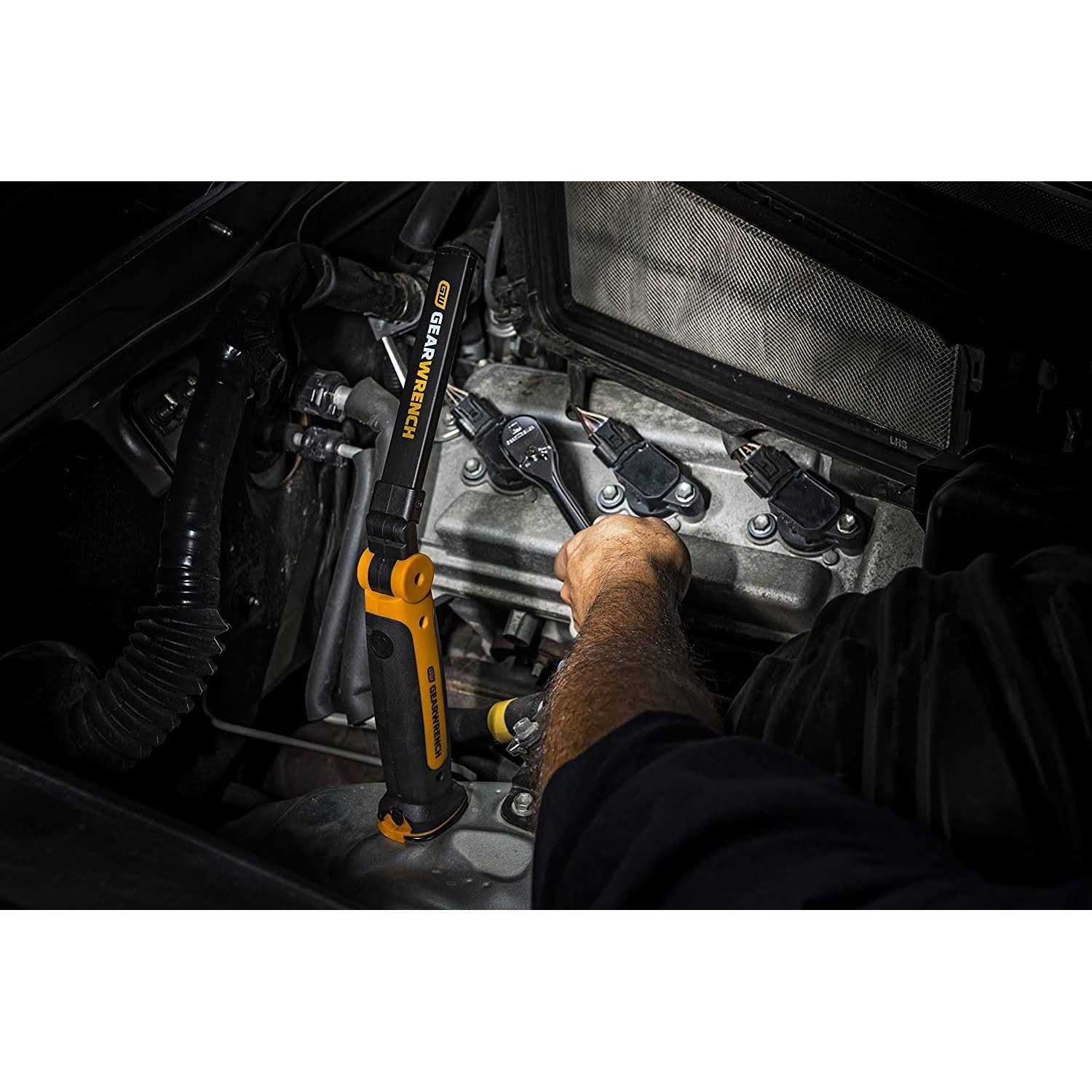 GearWrench 83135 500 Lumen Rechargeable Ultra-Thin Flex-Head Work Light - Cheap Fitting