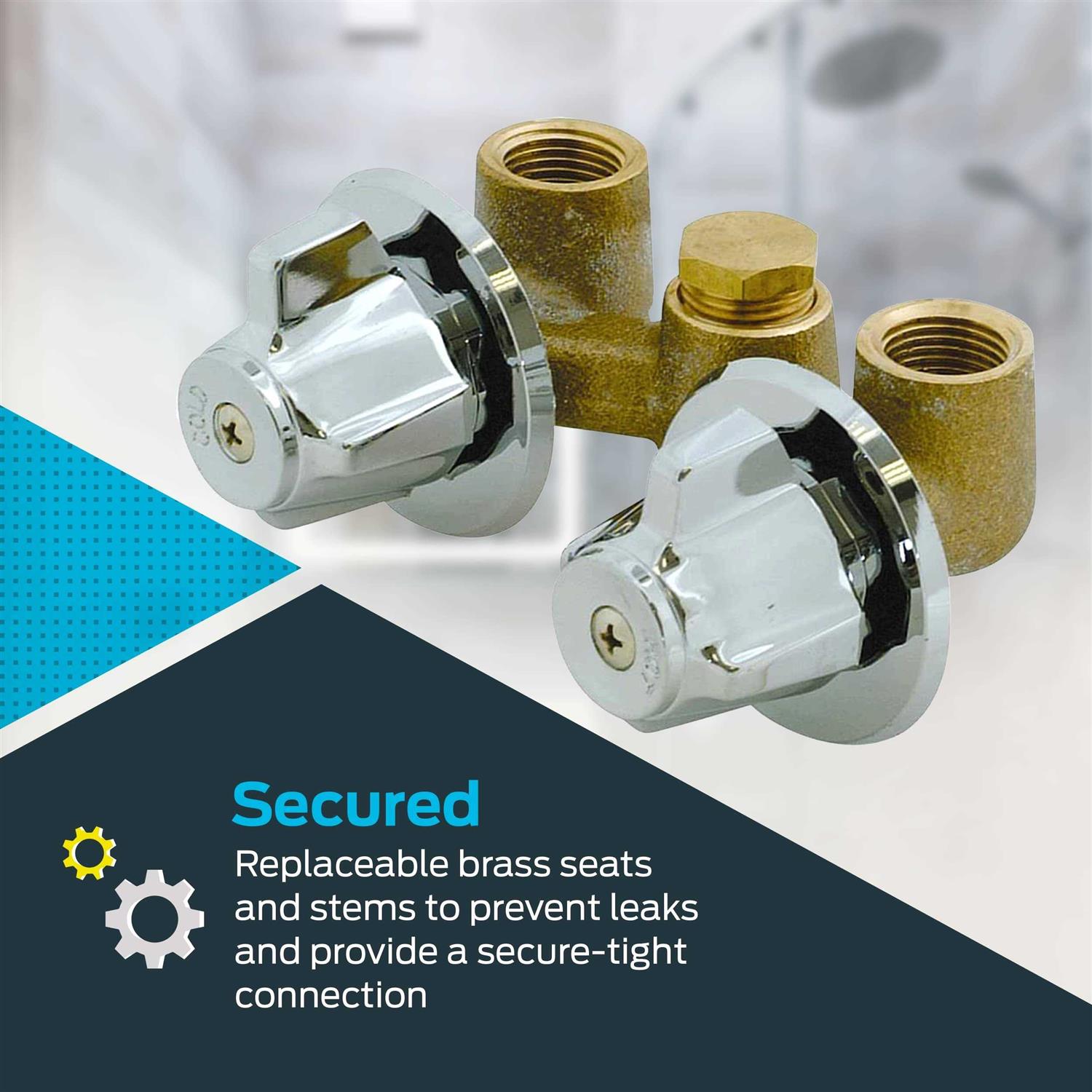 EZ-FLO 1/2 in. IPS Inlet Shower Stall Valves - Cheap Fitting