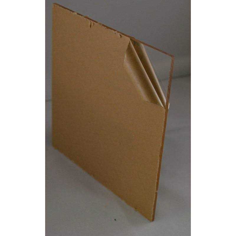 Clear Acrylic Sheet Cast Plexiglass Thick Nominal Size AZM - Cheap Fitting