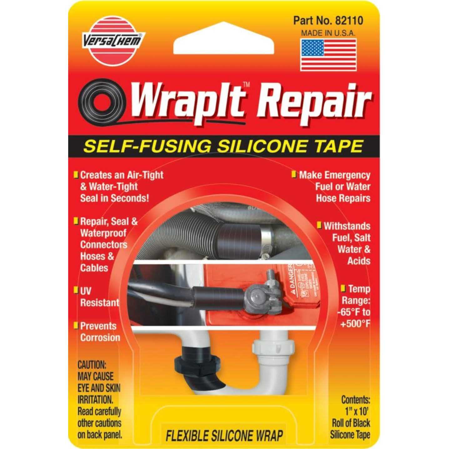 Versachem WrapIt Self Fusing Silicone Tape 10 ft 82110 - Cheap Fitting