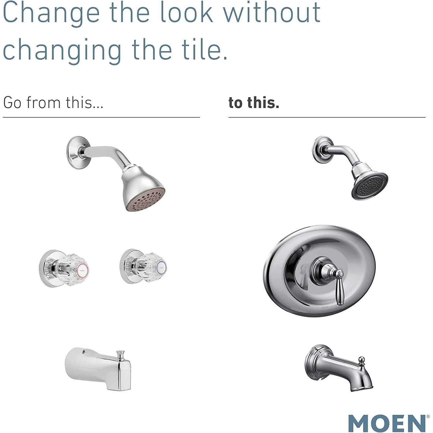 Moen Brantford Tub/Shower T2157EP - Cheap Fitting