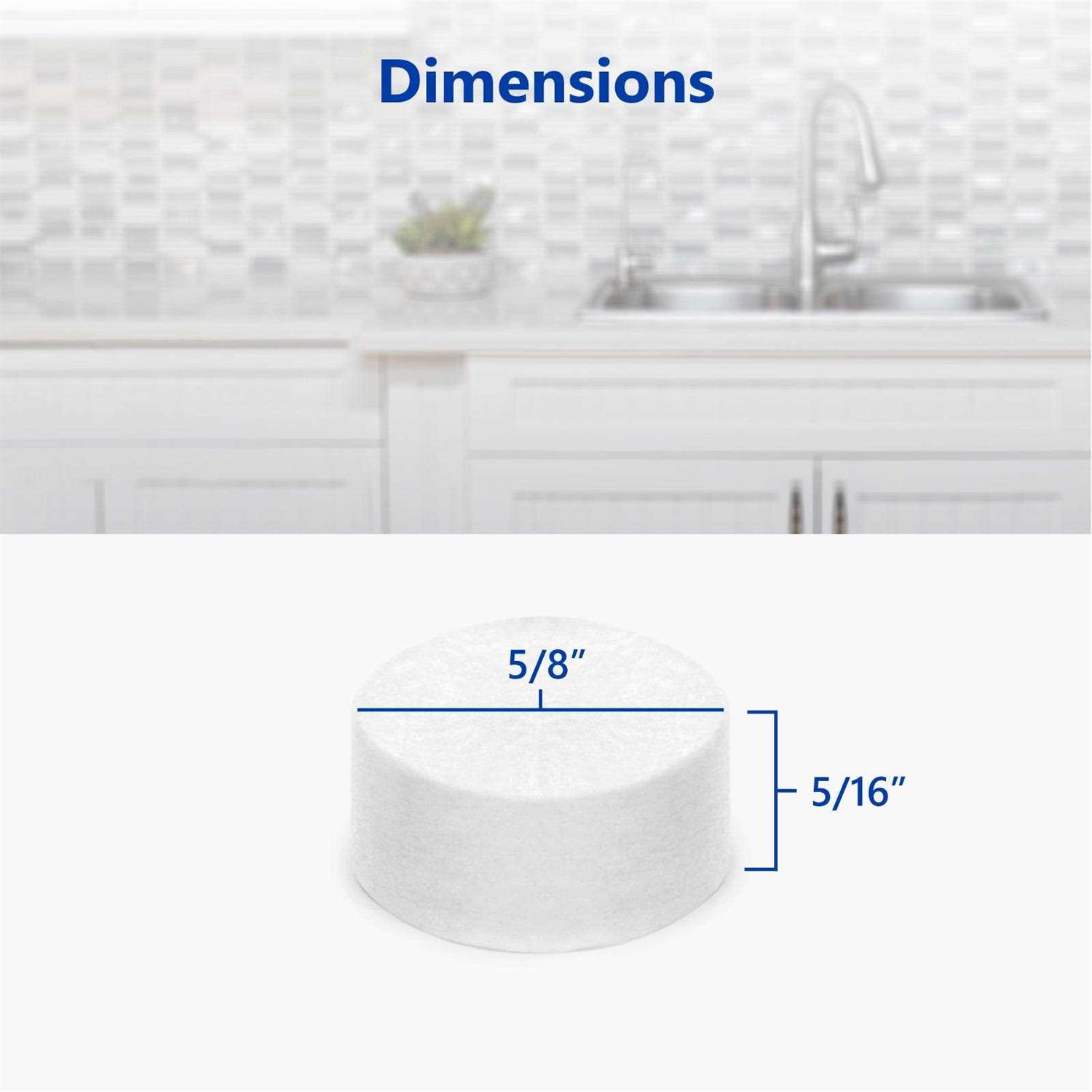 EXPRESS WATER Replacement Pads for Leak Stop Valve for Reverse Osmosis and Under Sink Water Filtration System – Replacement Discs for Automatic Water Shut-Off - Cheap Fitting