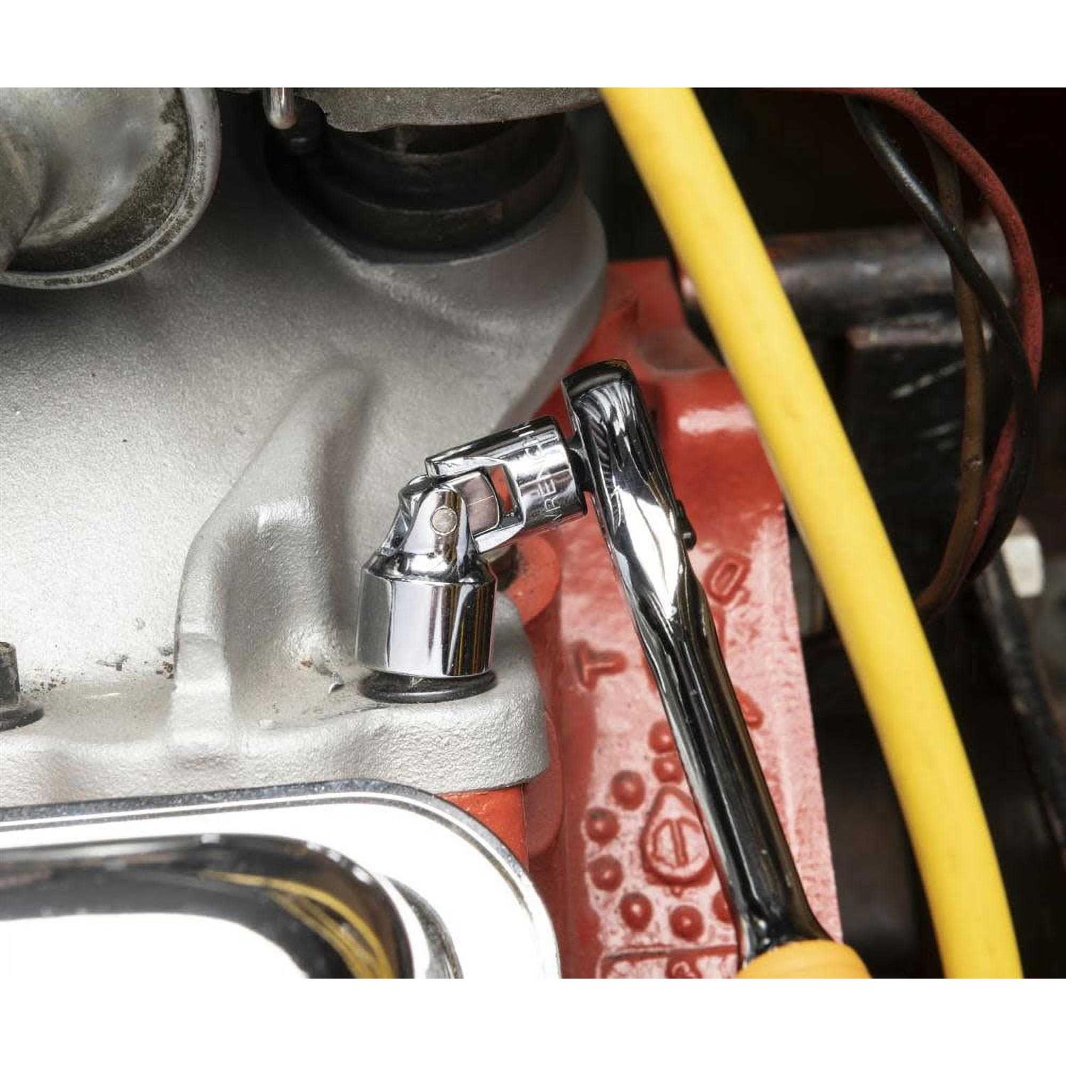 GearWrench 12 Pc. 1/4 Drive 6 Point Metric Flex Socket Set 80311 - Cheap Fitting