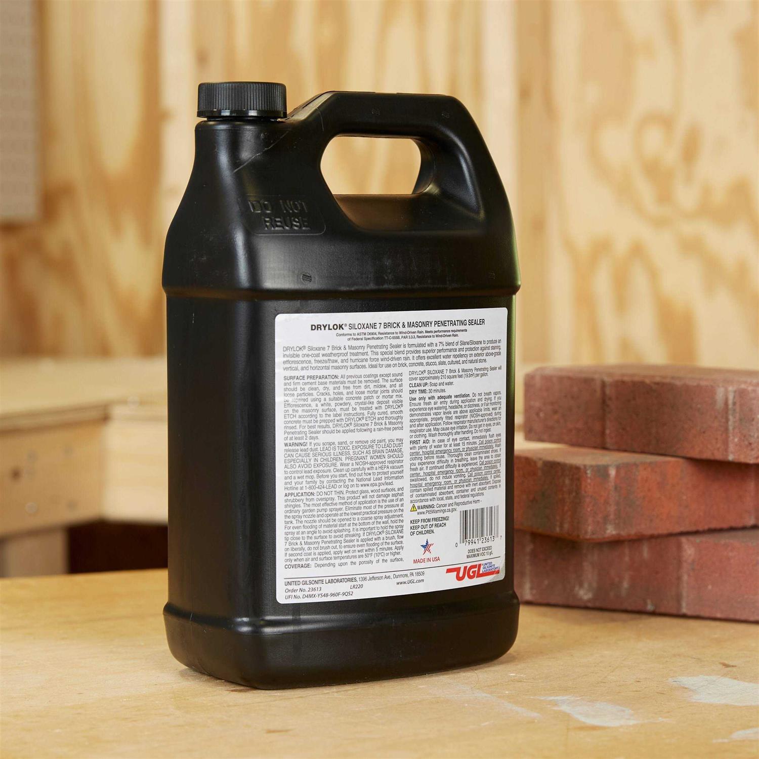 Drylok 1 gal Clear Penetrating Sealer 23613 - Cheap Fitting