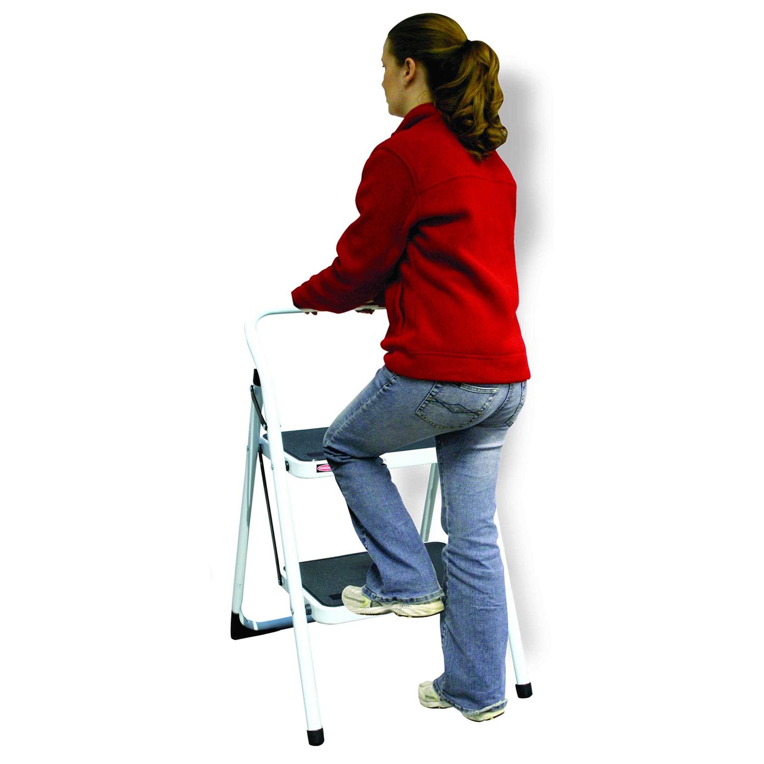 AmeriHome Two Step Utility Stool - Cheap Fitting