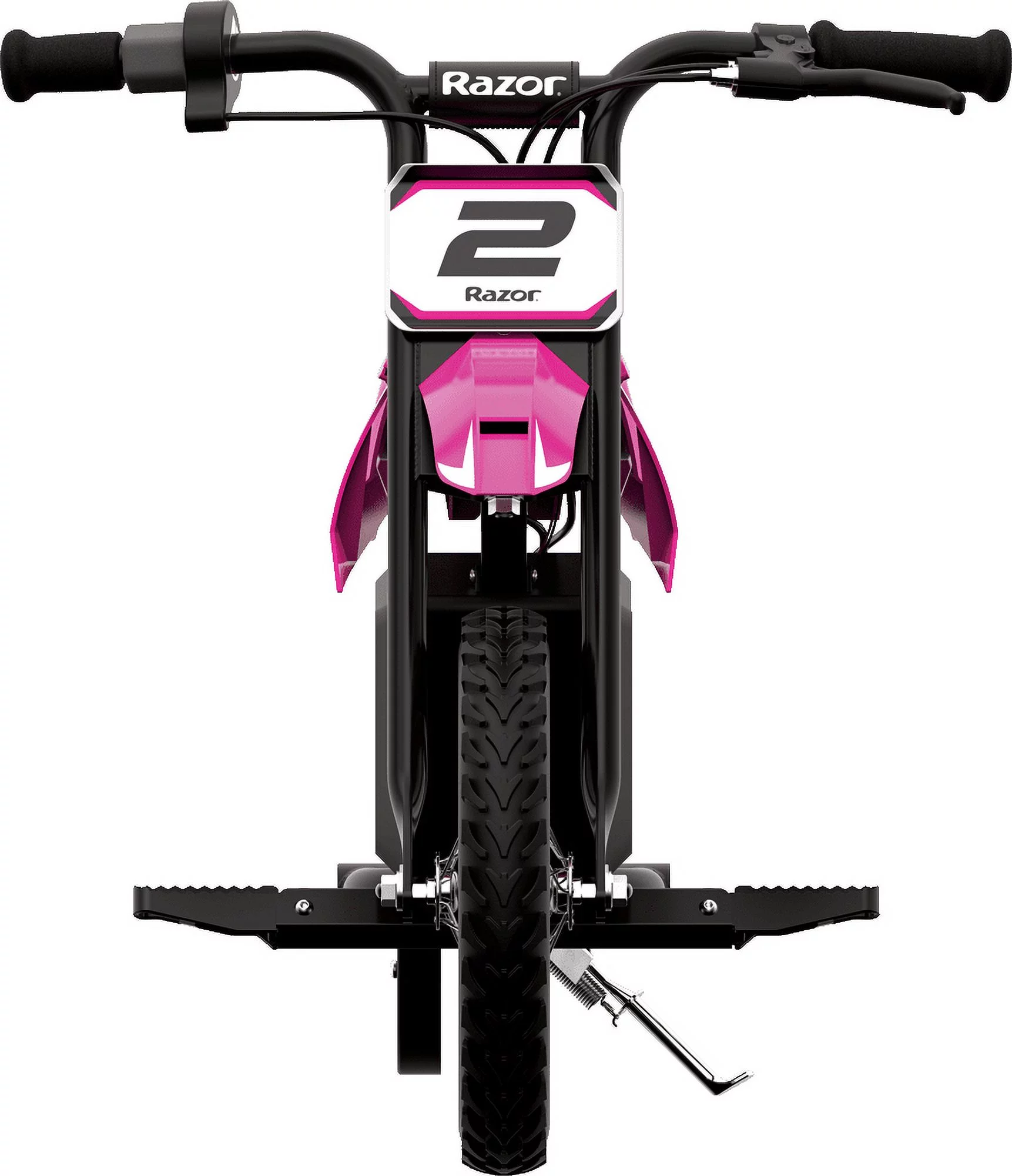 Razor Miniature Dirt Rocket MX125 Electric-Powered Dirt Bike - Black with Decal Included, Recommended For Kids 7+ Between 40 and 80 lbs - Cheap Fitting