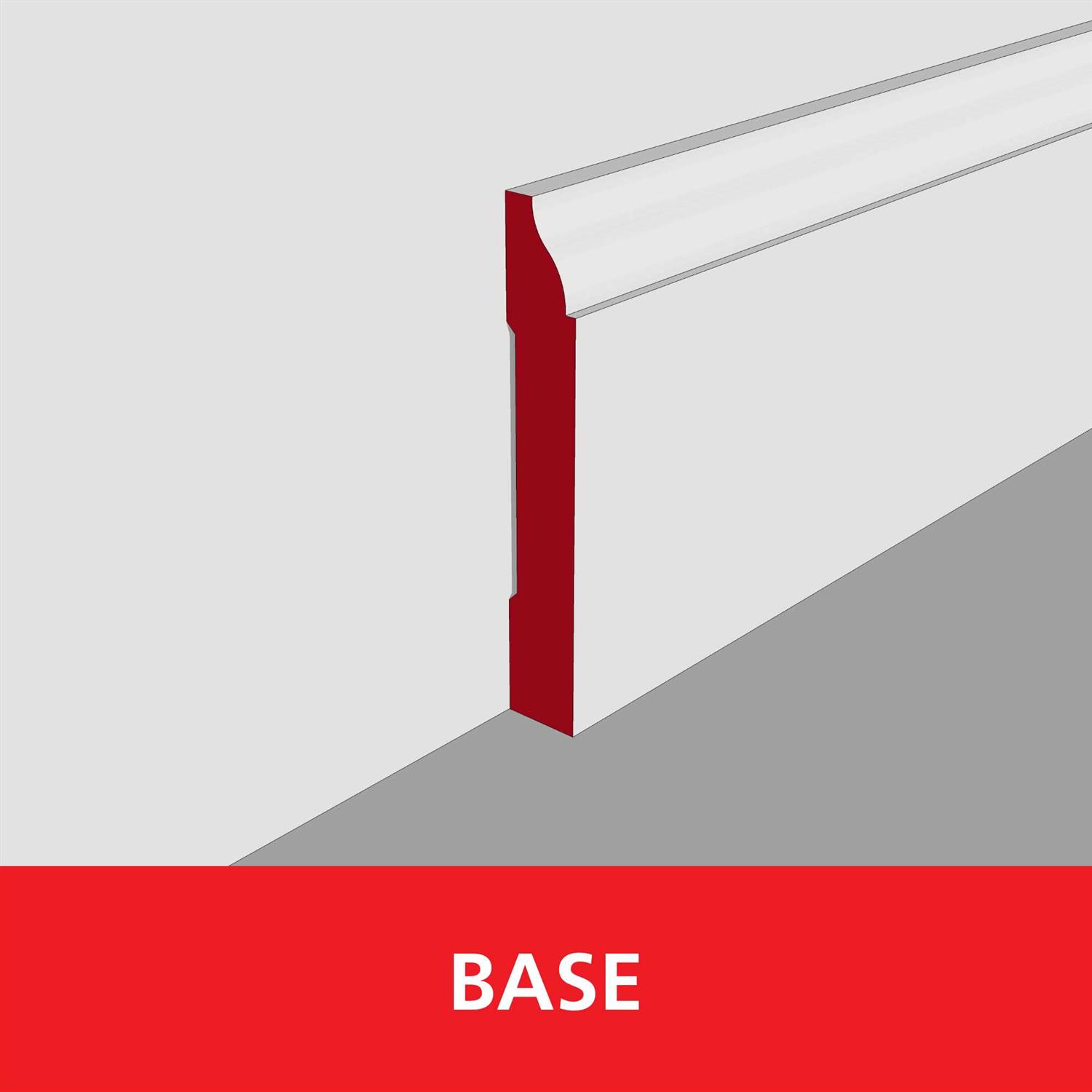 Floor & Decor Solid Wood 0750 x 4 x 12 ft Base 750-PFJ12 - Cheap Fitting