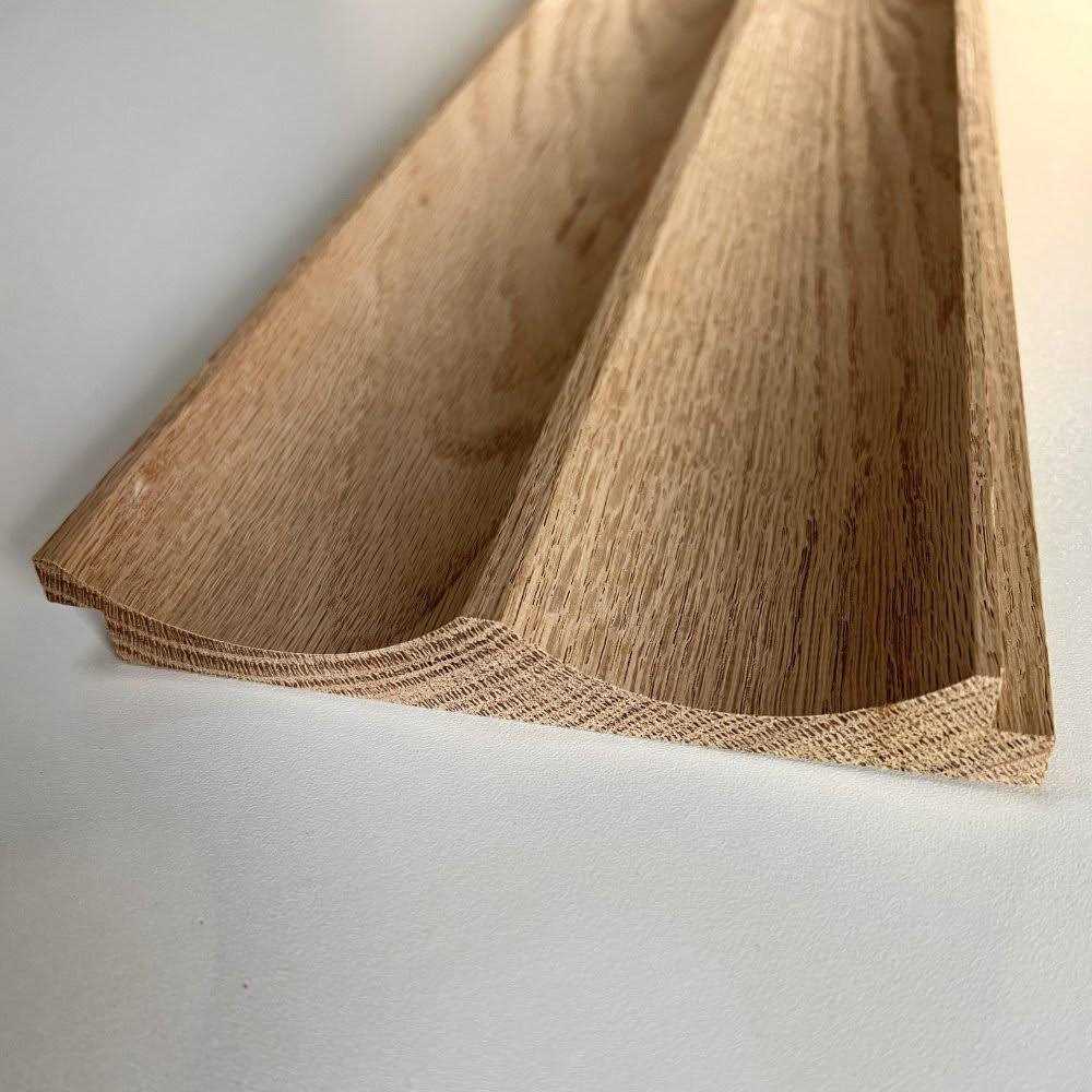 Timeline 103 Fluted 72 Oak Wall Paneling - Cheap Fitting