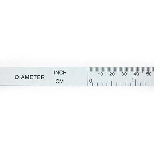 Perfect Measuring Tape Perfect Pi Diameter Circumference Tape Measure Imperial and Metric Tape Measure 1/2-inch by 12ft / 3.5m Use for Measuring Cylindrical Objects - Cheap Fitting