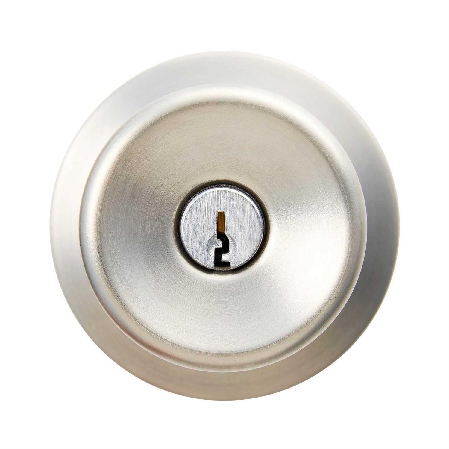 Hyper Tough Keyed Entry Stainless Steel Tulip Doorknob - Cheap Fitting