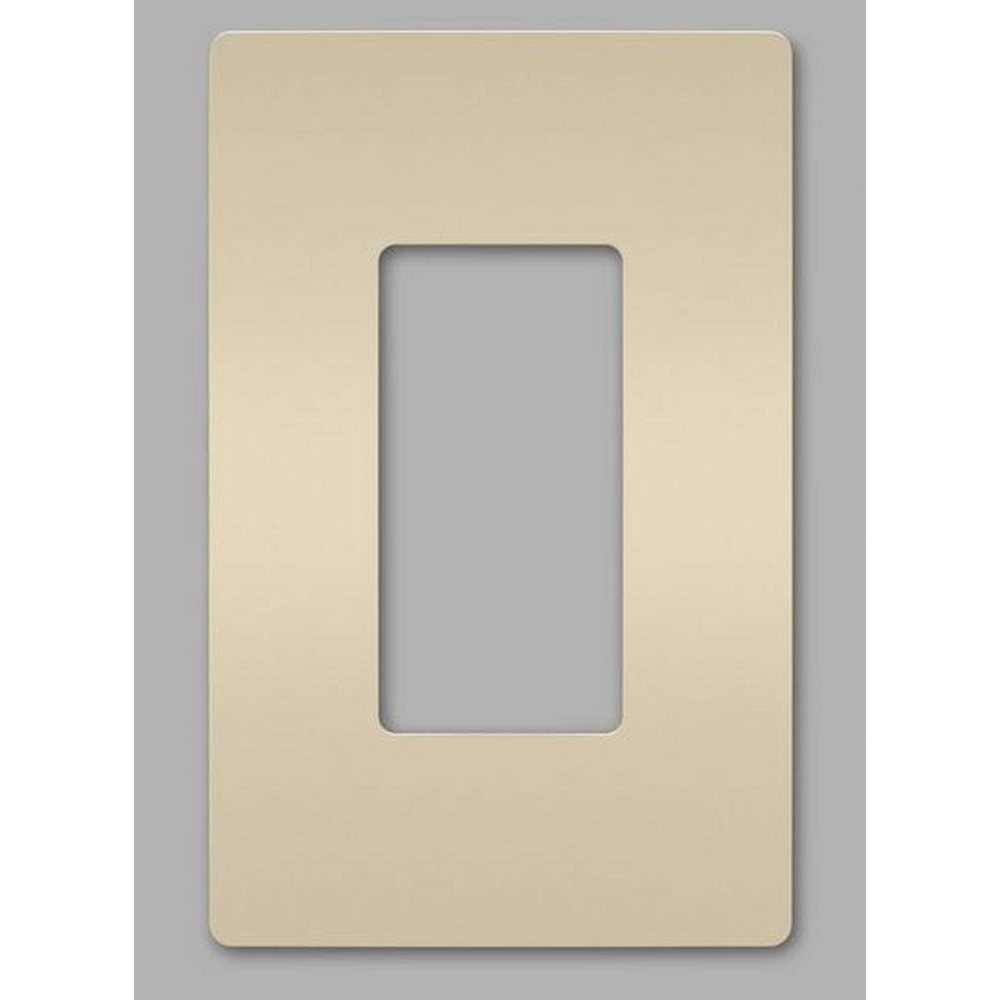 Radiant 1 Gang Screwless Rocker Wall Plate RWP26BK - Cheap Fitting