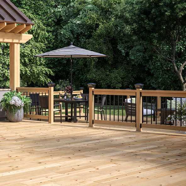 Deckorators Classic Round Aluminum Balusters - Cheap Fitting