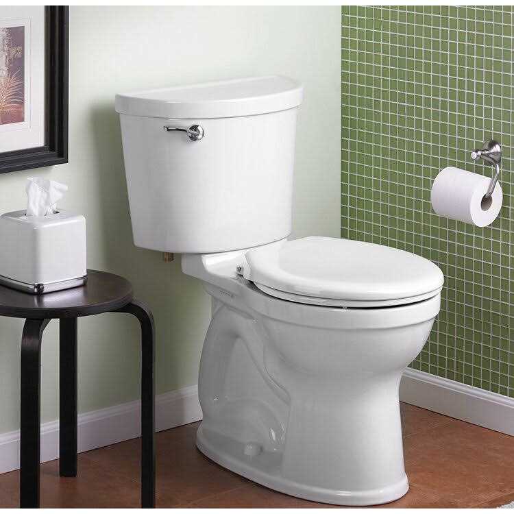 American Standard 215CA104.020 Cadet Pro Elongated 1.28 GPF Toilet - Cheap Fitting