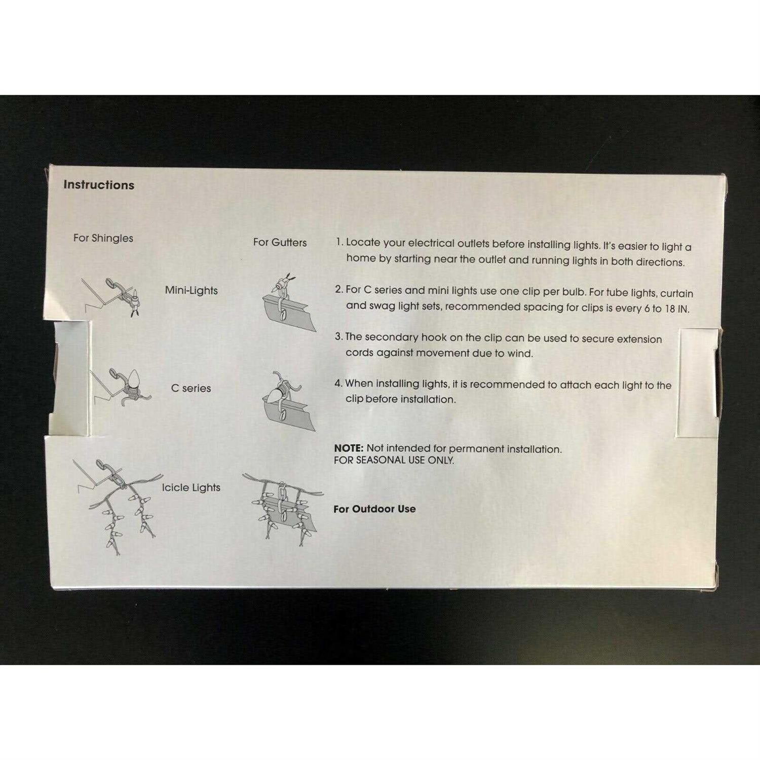 Lowe’s Resin Composite Gutter & Shingle Clips 73029100LO - Cheap Fitting