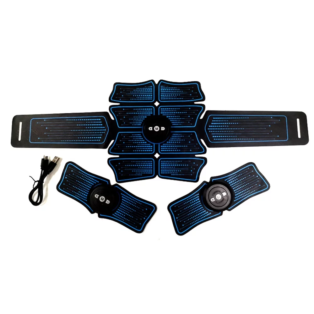 MOVSOU Muscle Trainer Intelligent Abs Stimulator Abdominal with 6 Modes 10 Levels, Abs Muscle Training Gear Muscle Toner for Men Women Portable Fitness Workout Home Equipment - Cheap Fitting