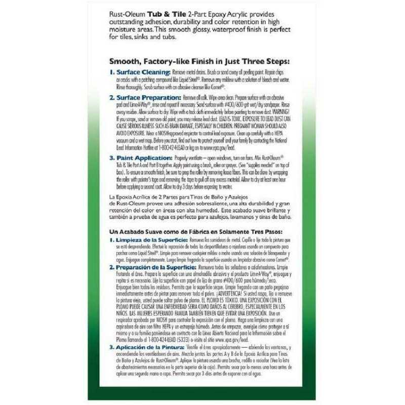 Rust-Oleum Tub & Tile Refinishing Kit - Cheap Fitting