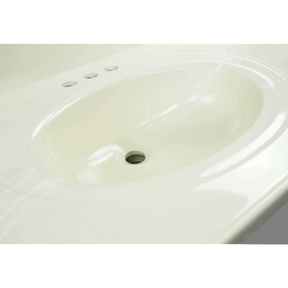 Transolid 37” Single Bathroom Vanity Top - Cheap Fitting