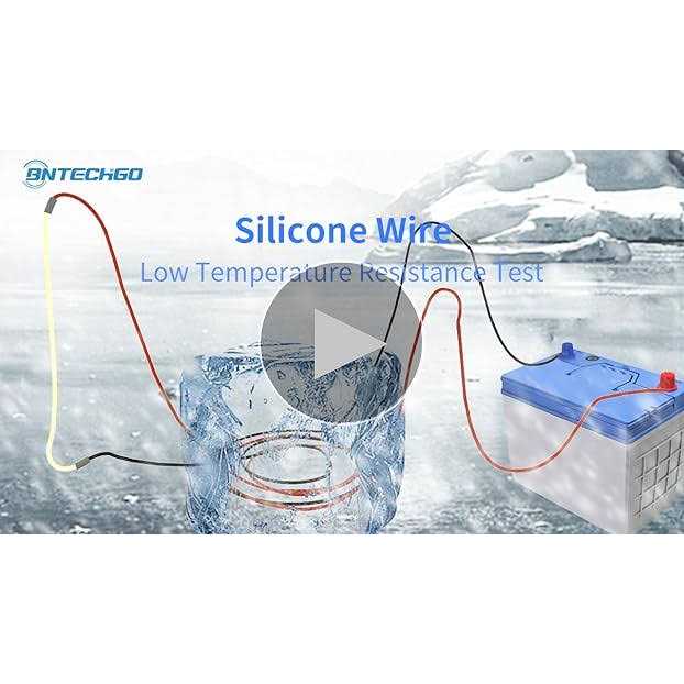 Bntechgo 22 gauge silicone wire red and black each 10ft flexible 22 awg stranded copper wire - Cheap Fitting