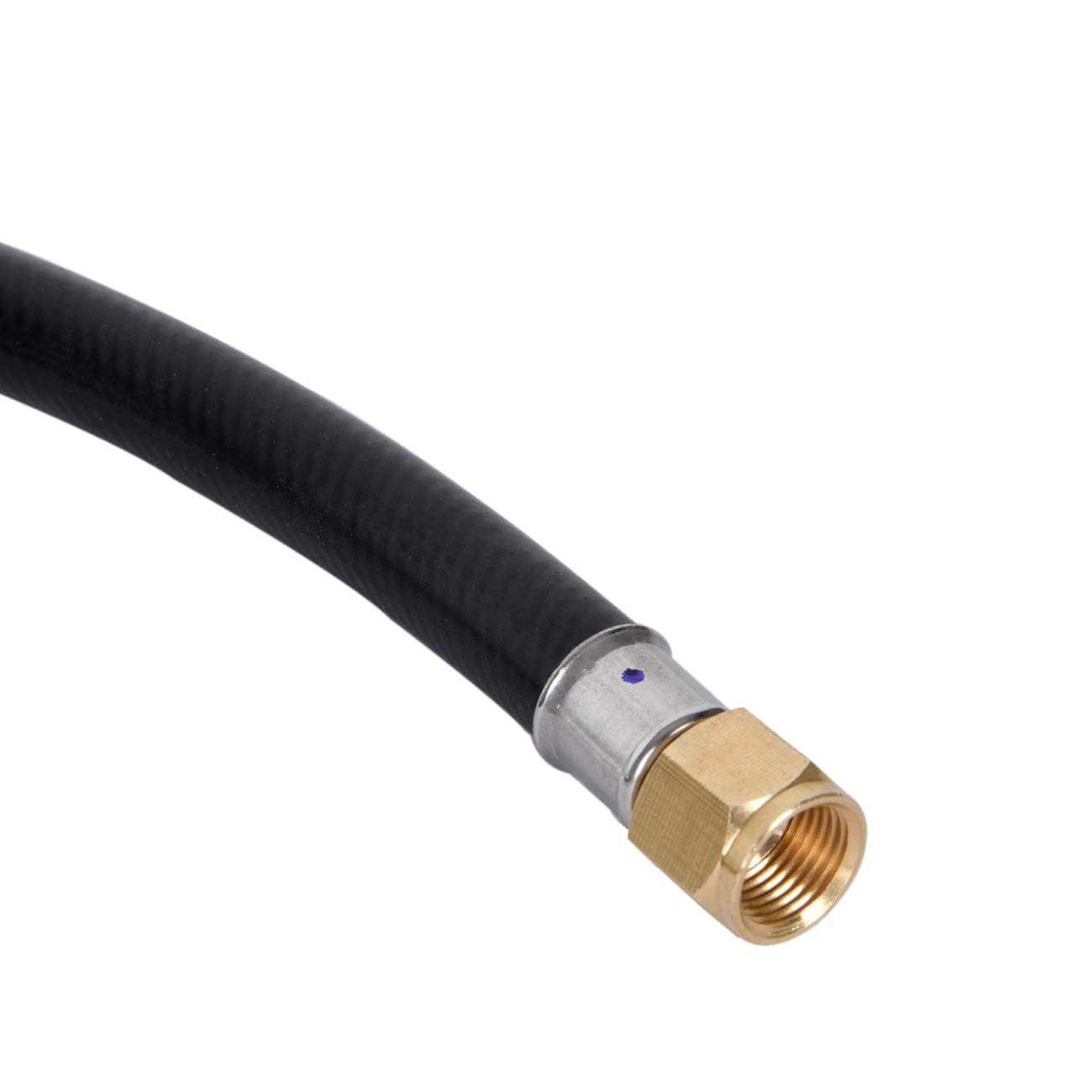 GGC 5FT Two Stage Propane Regulator with Hose Dual Stage Propane Hose with QCC1/Type1 Connector for Gas Grills RV Appliance Generator - Cheap Fitting