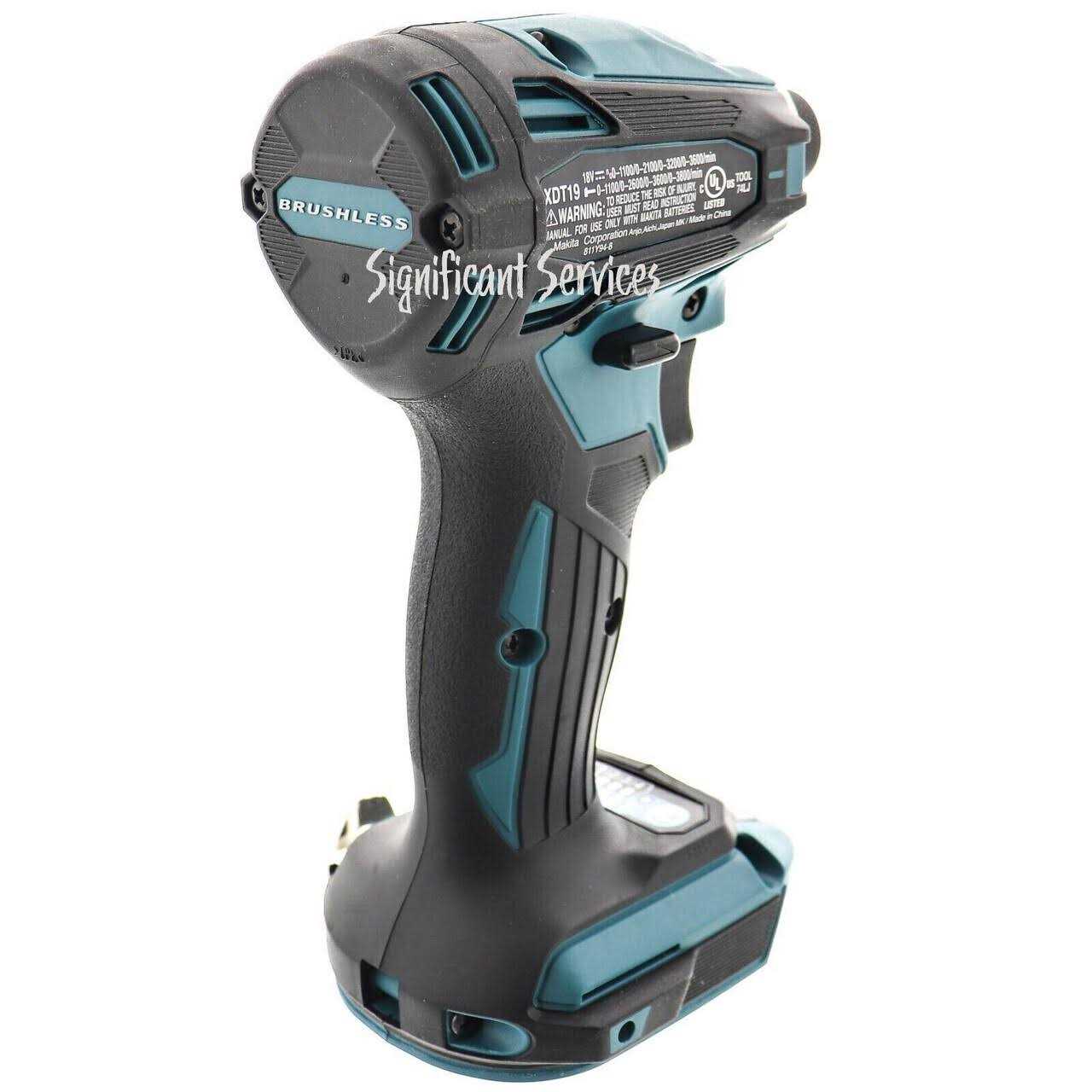 Makita XDT19Z 18V LXT Brushless Cordless 4-Speed Impact Driver - Cheap Fitting