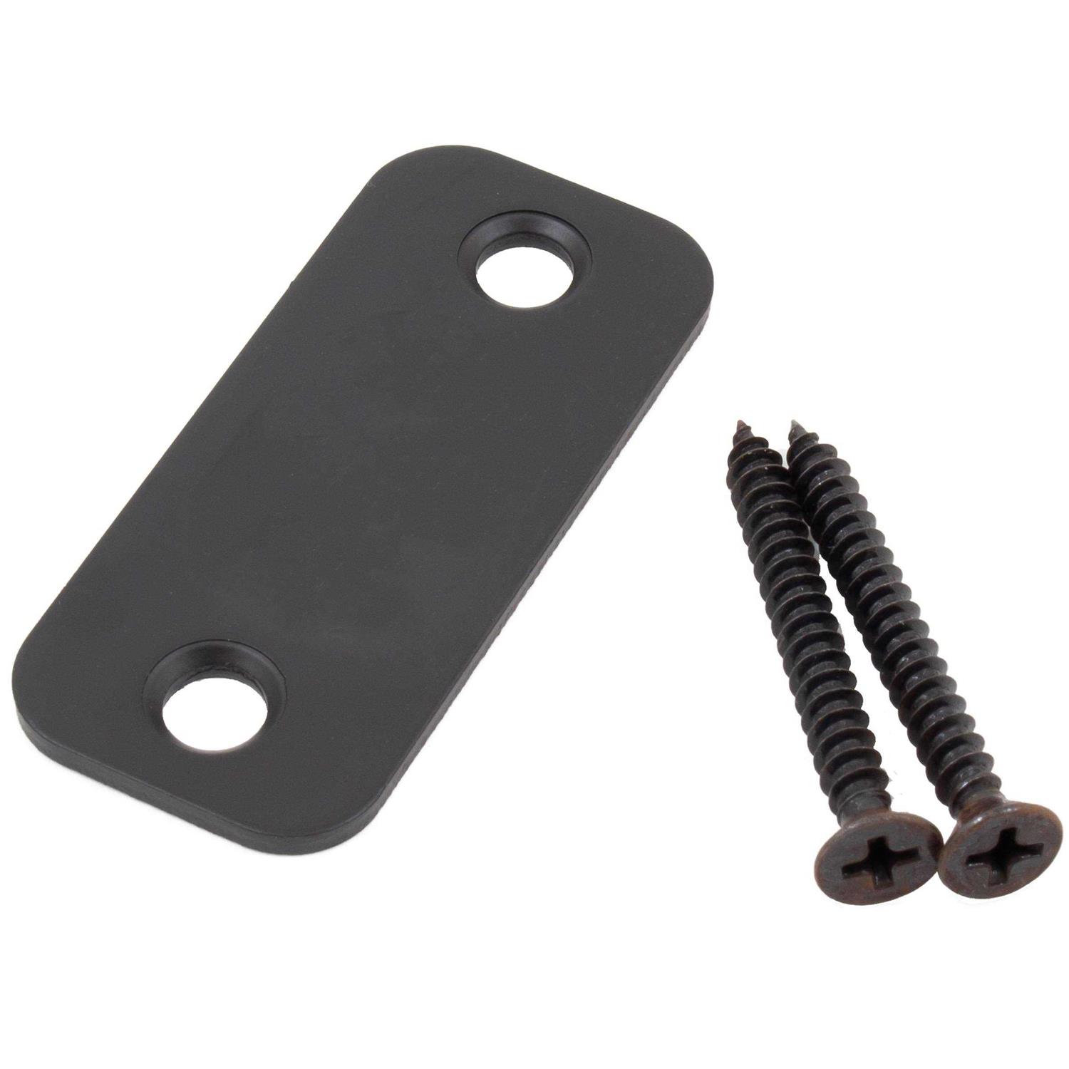 Stone Harbor Hardware Round Corner Blank Strike Plate - Cheap Fitting