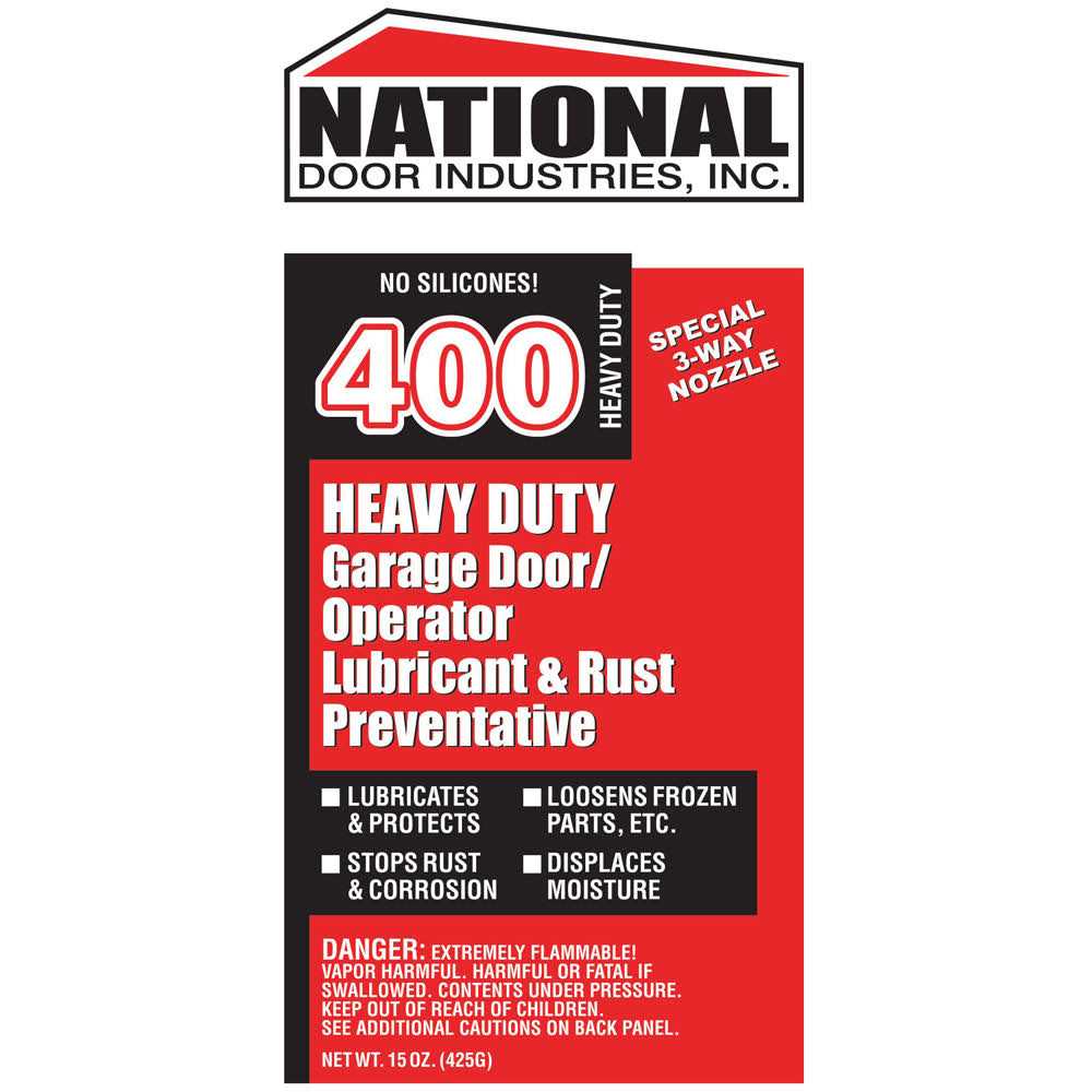 400-hd National Door Lube 15oz Aerosol - Cheap Fitting