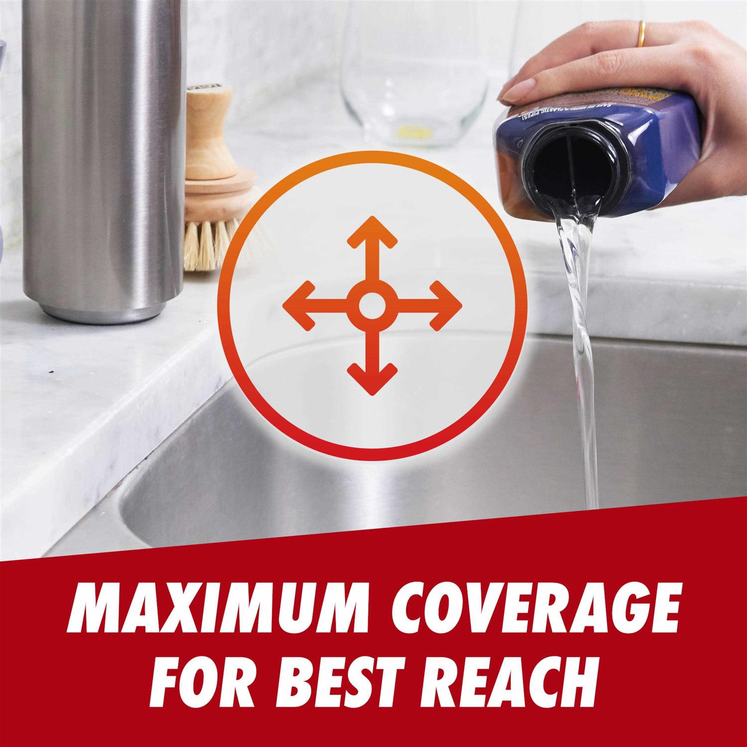 Drano Clog Remover Dual-Force Foamer - Cheap Fitting