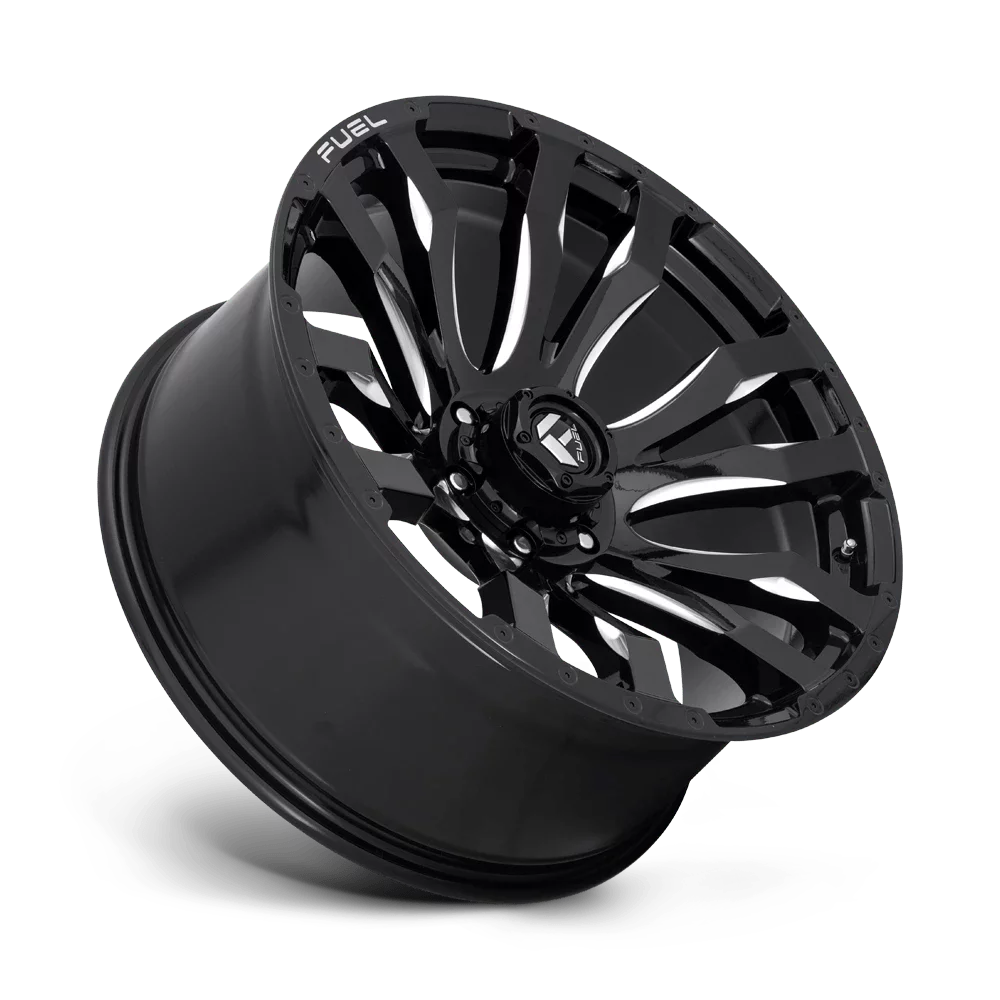 Fuel 1Pc D673 Blitz 20X10 5X127 -18Et 78.1Cb Gloss Black Milled Wheel - Cheap Fitting