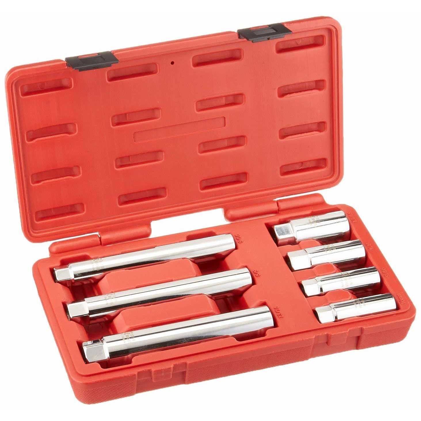 Sunex 8845 7 Pc 3/8 Dr Spark Plug Socket Set - Cheap Fitting