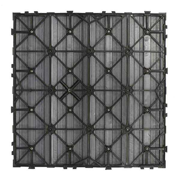 NewTechWood US-QD-ZX-OK UltraShield Naturale Outdoor Composite Quick Deck Tile - Cheap Fitting