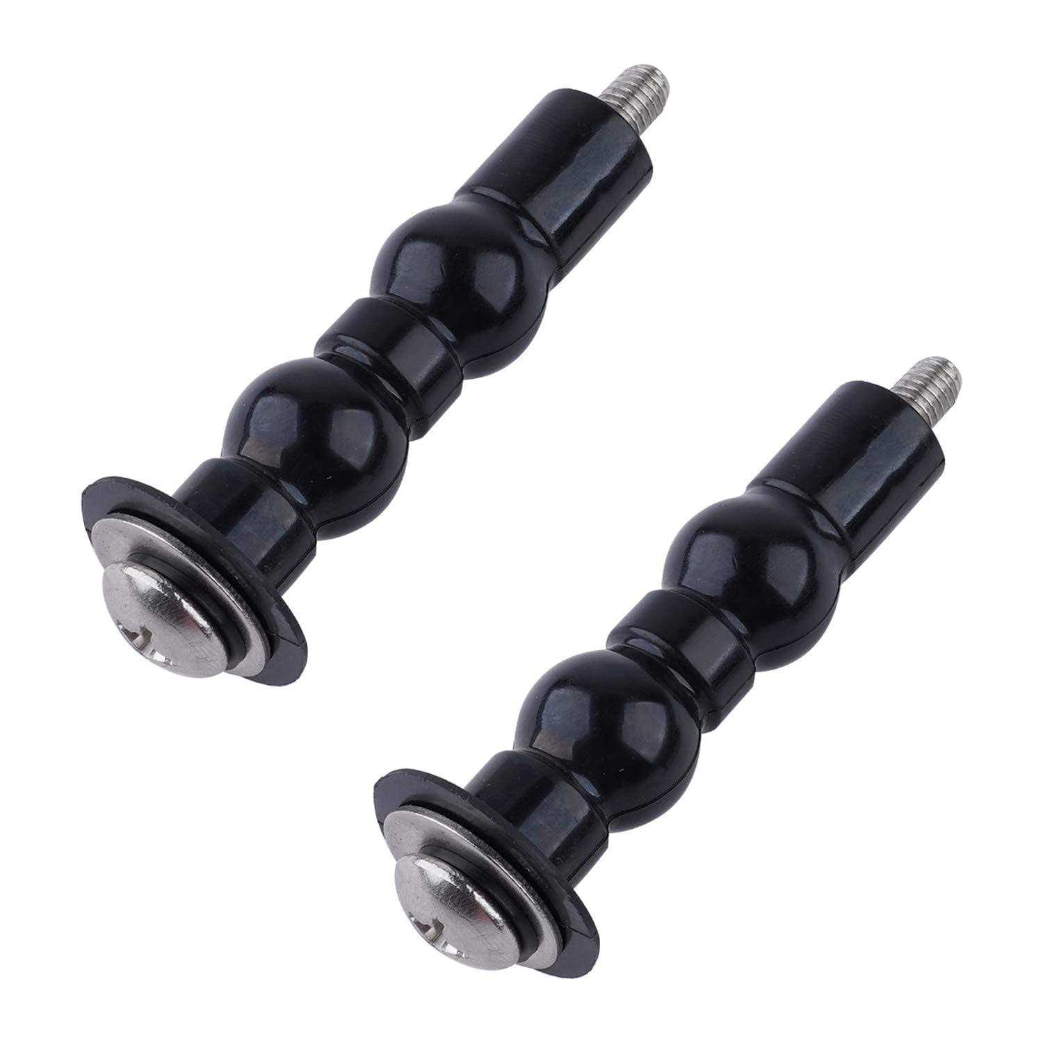 Milcraft Toilet Seat Hinge Screw Compatible with Toto Toilet Expanding Rubber - Cheap Fitting