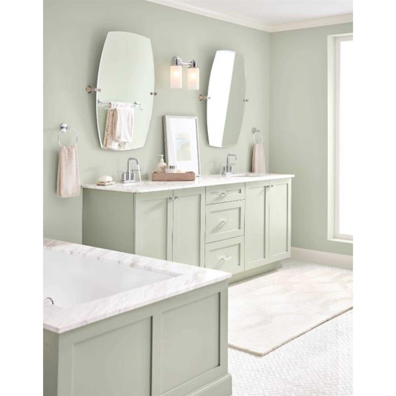 Moen 6150BL Gibson Two-Handle Bathroom Faucet in Matte Black - Cheap Fitting