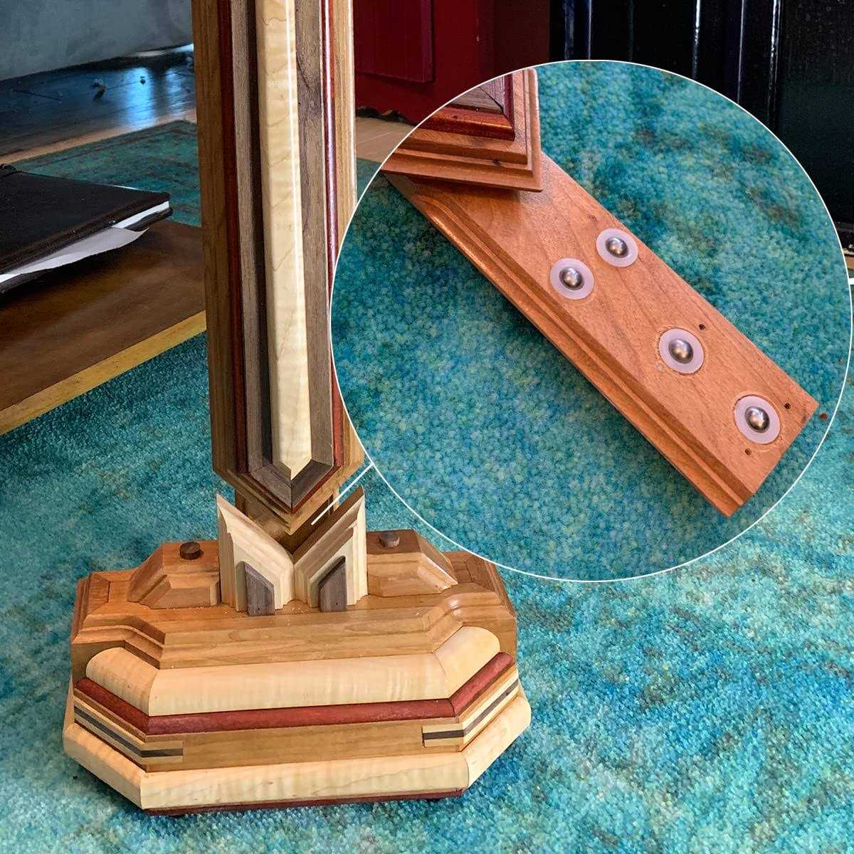 10 Pieces Mini Ball Transfer Bearing Table Conveyor Roller Ball for Transmission - Cheap Fitting