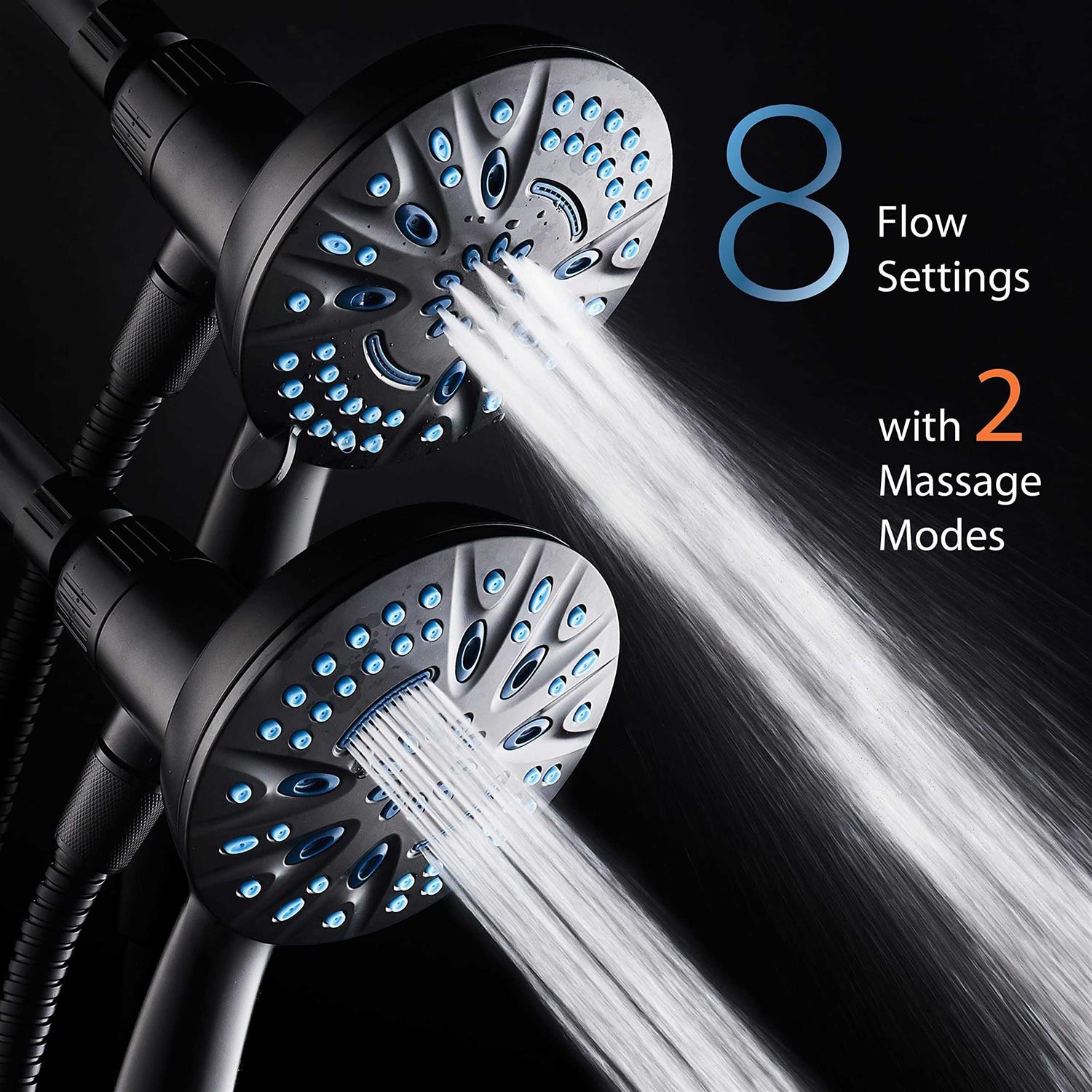 Magneton by AquaCare High-Pressure 8-mode Handheld Shower Head with Magnetic Guidance Docking System - Cheap Fitting