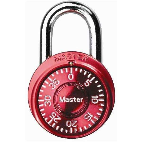 Master Lock Mini Combination Locks, Blue/PurplePink – 3 pack - Cheap Fitting