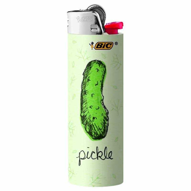 Bic Maxi Pocket Lighter Special Edition Pickle Collection - Cheap Fitting