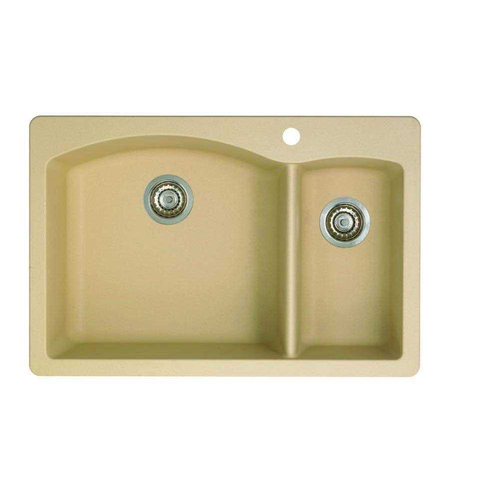 Blanco Diamond Double Bowl Kitchen Sink - Cheap Fitting