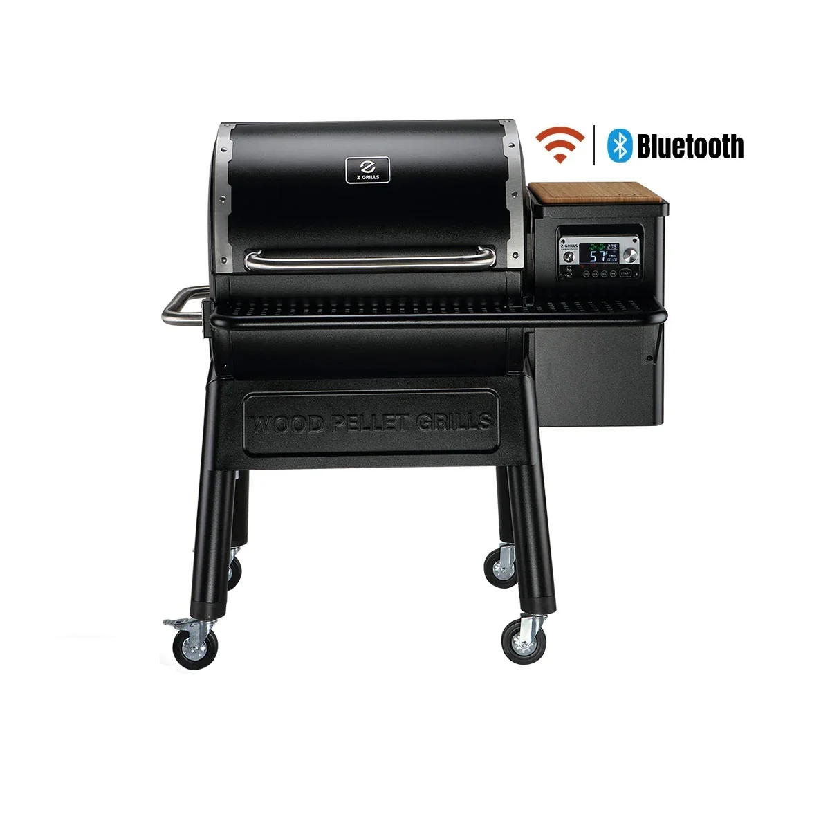 Z GRILLS 7052B Wood Pellet Grill & Smoker with WIFI Smart Home Technology, PID Controller, 709 sq. in, Black - Cheap Fitting
