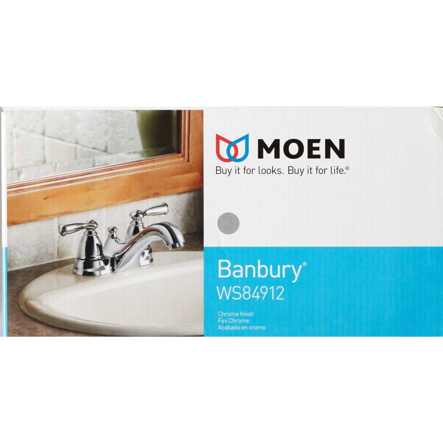 Moen 84942 Banbury Two Handle Low Arc Bathroom Faucet - Cheap Fitting