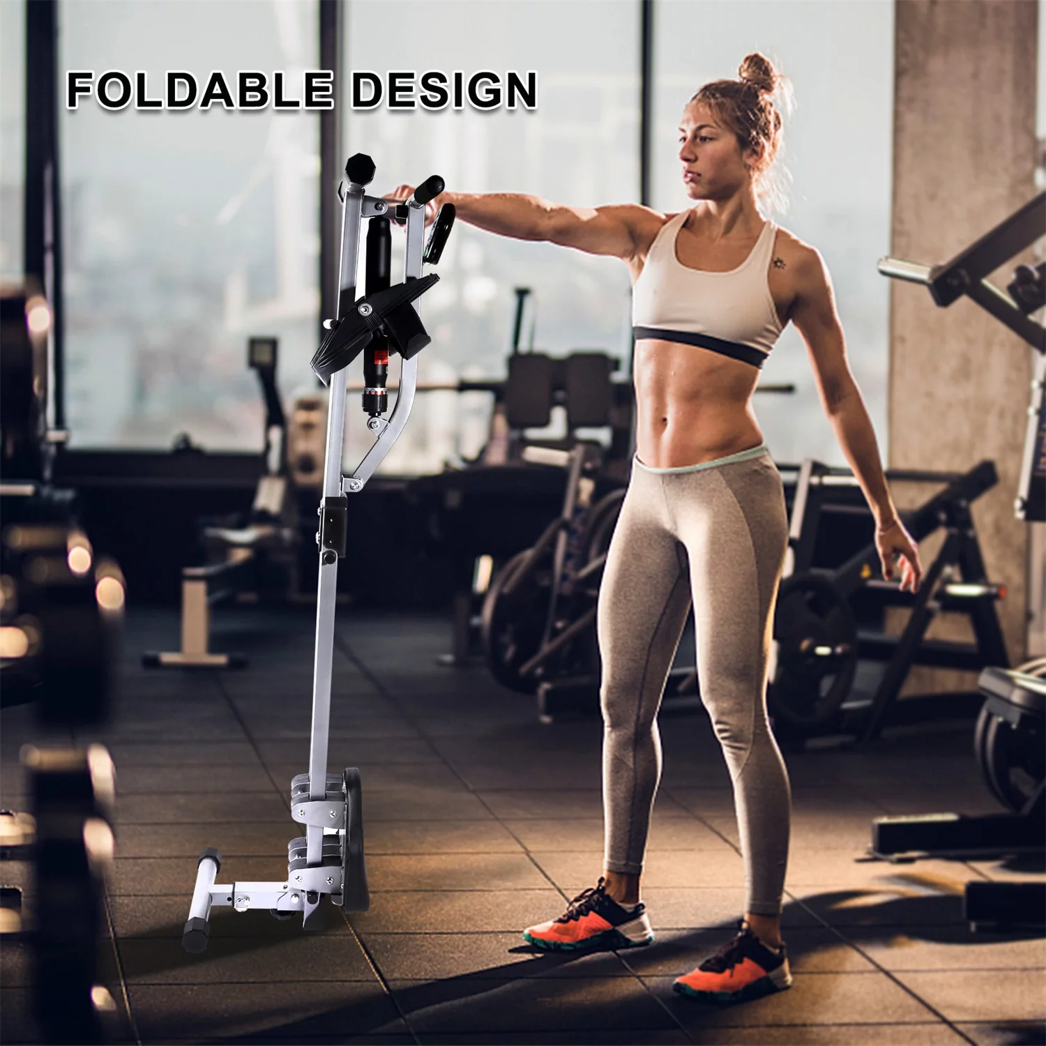 Canddidliike Fitness Rowing Machine with 12 Level Adjustable Resistance, Digital Monitor - Cheap Fitting