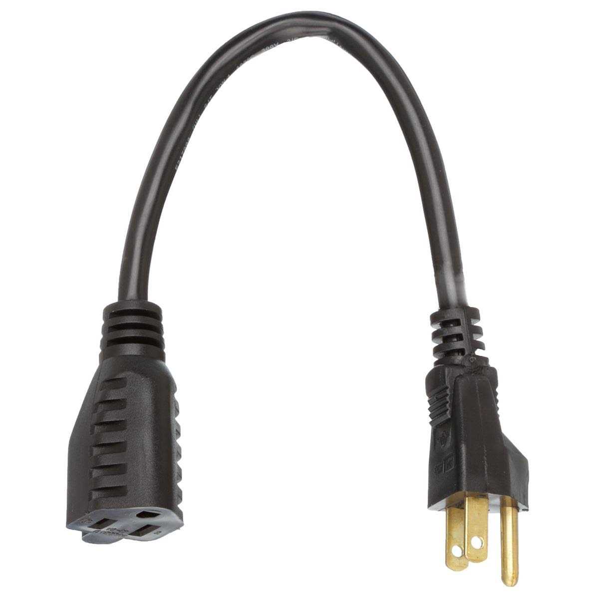 Zoro Select Extension Cord 1ft 16Ga 5XFP6ID - Cheap Fitting