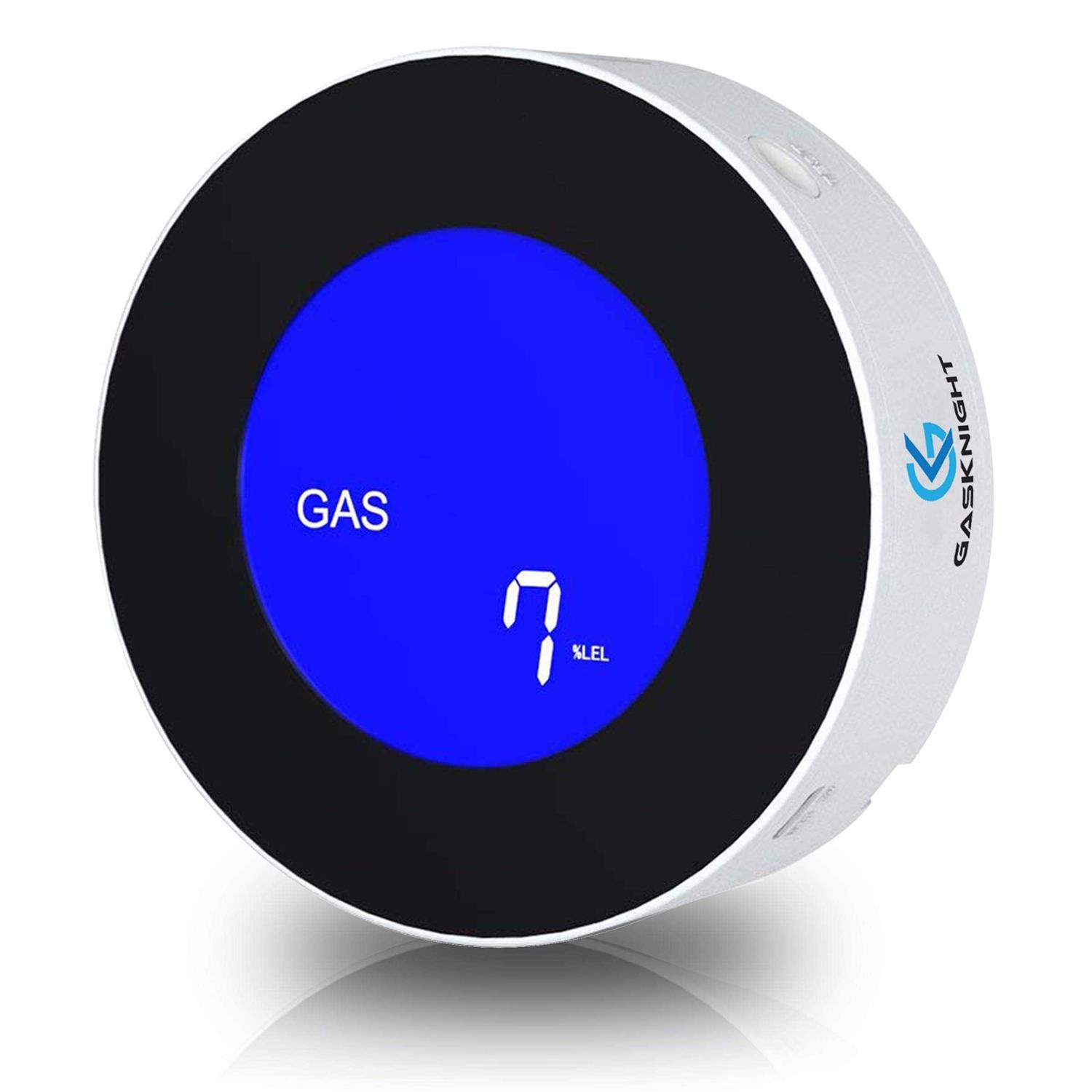 Gasknight 2.0 Natural Gas Detector & Propane Detector. Plug-In Gas Leak Alarm w LCD Display - Cheap Fitting