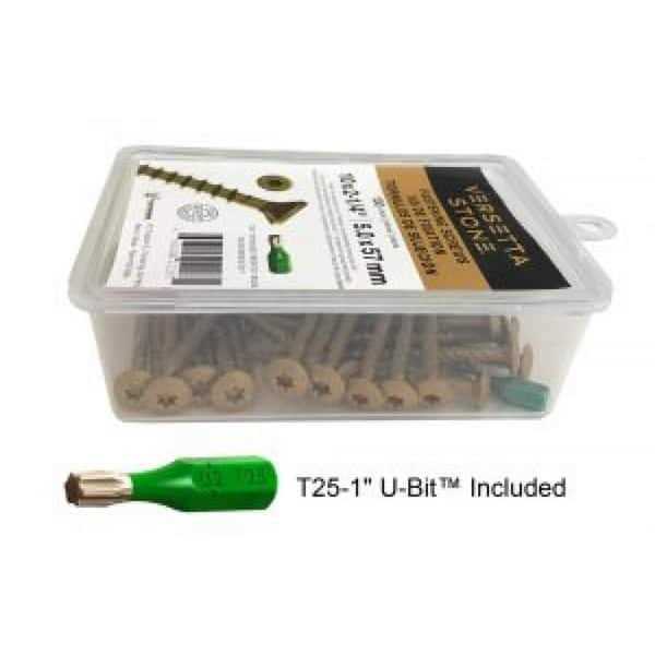 2-1/4 in. Carbon Steel T-Star Fastening Screw U10101625P - Cheap Fitting