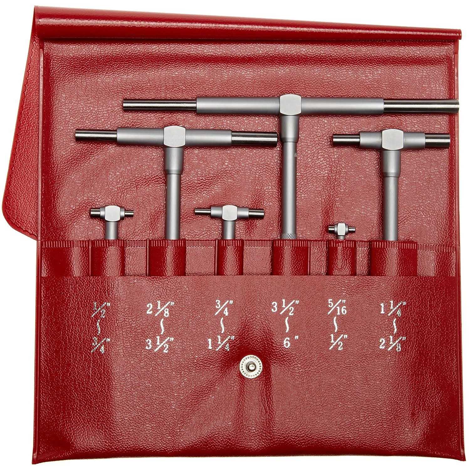 Mitutoyo Telescoping Gauge Set,Number of Pieces 6 155-903 - Cheap Fitting