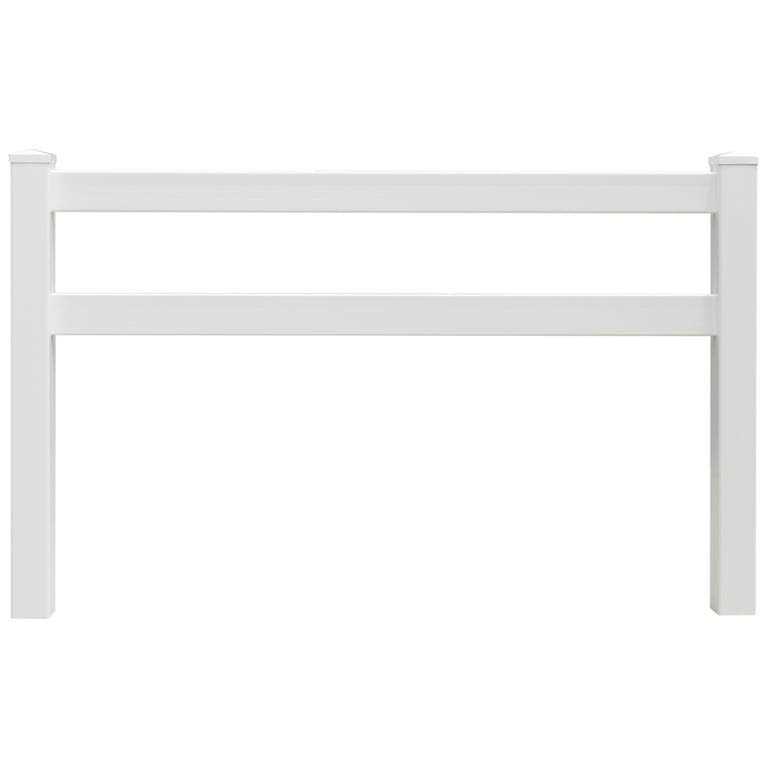 Gardenised Outdoor Vinyl Ranch Garden Gate Fence Border Edging Animal Barrier - Cheap Fitting