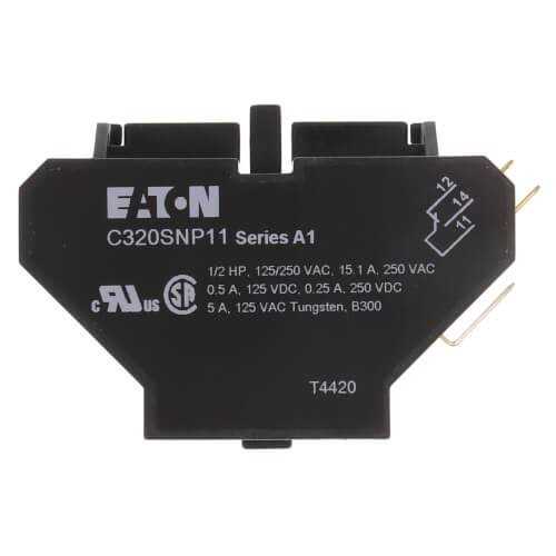 Eaton C320SNP11 Auxiliary Contact - Cheap Fitting