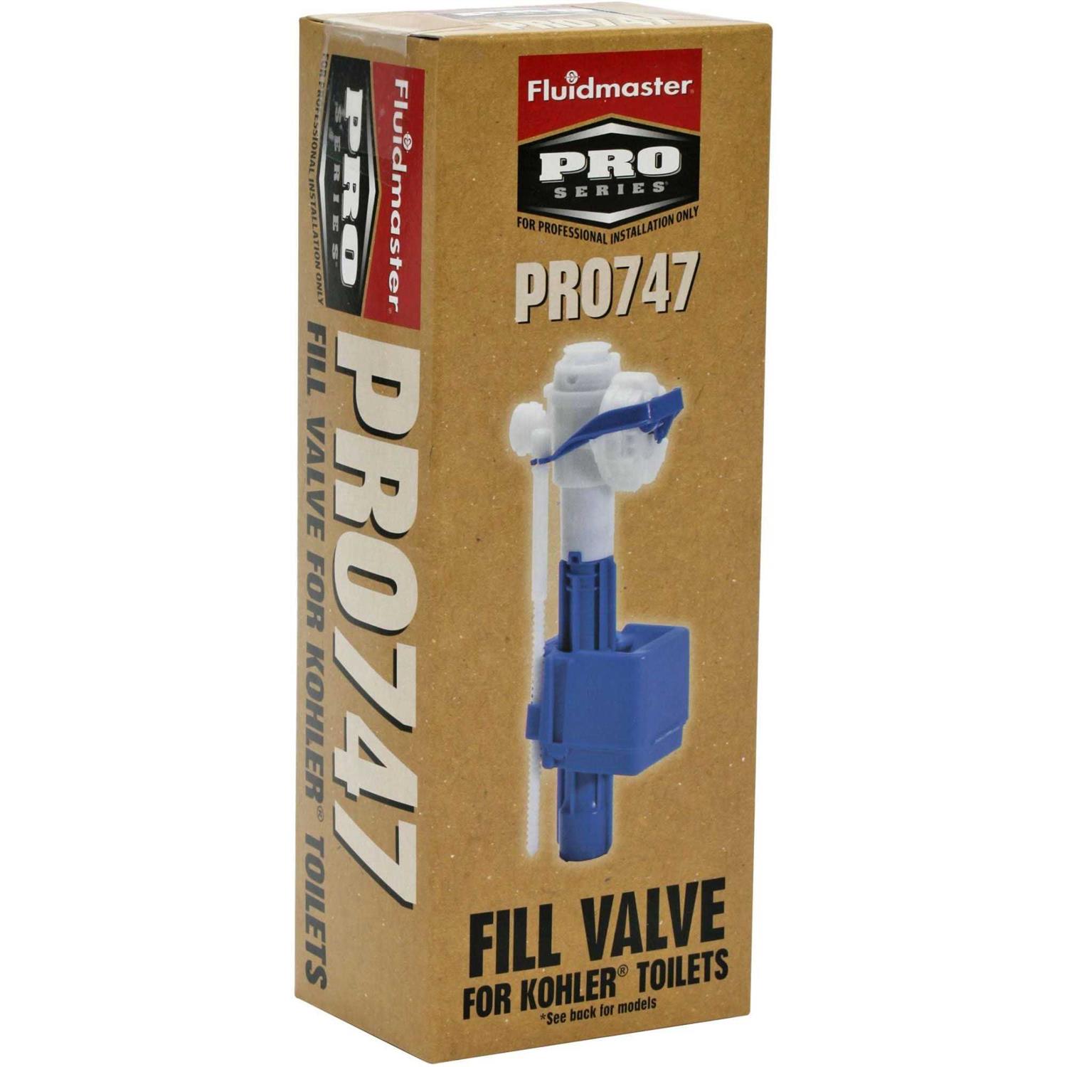 Fluidmaster PRO747 Fill Valve for Kohler Toilets - Cheap Fitting